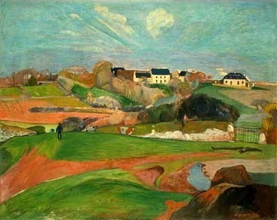 Un paysage français - Paul Gauguin