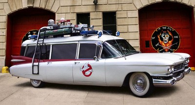 la fameuse Cadillac des Ghostbusters