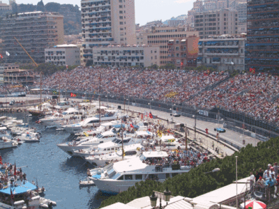 la foule à Monaco