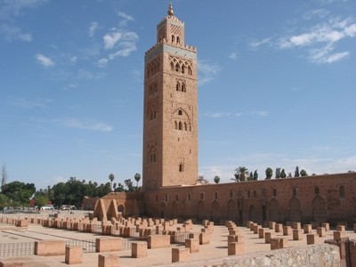 la mosquée de Koutoubia