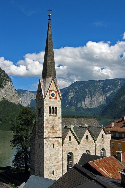 église d'Halstatt