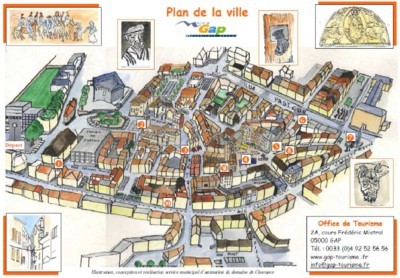 Parcours ludique pour visiter Gap