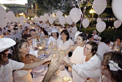 Diner en blanc à Québec