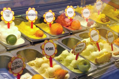 Glaces artisanales Fenocchio à Nice