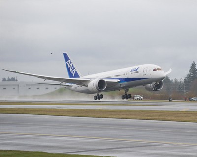 Premier vol All Nippon Airways en Boeing 787 Dreamliner