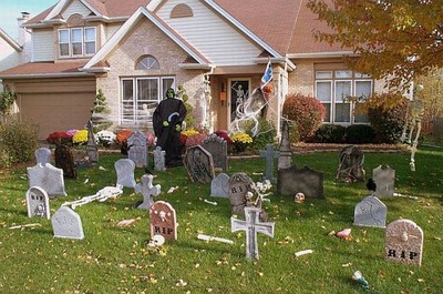 Décoration macabre d'Halloween