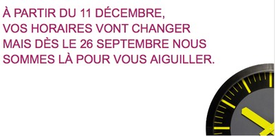 Horaires SNCF 2012