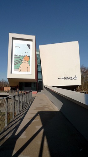 musée Hergé vu de l'extérieur