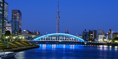 vue sur la Tokyo Sky Tree