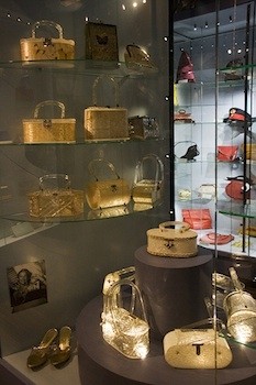 vitrine sacs musée