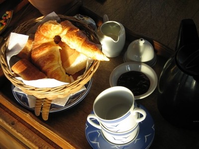 Petit-déjeuner sur le Johanna