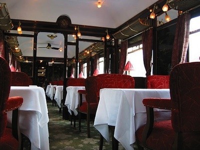 ancien wagon-restaurant