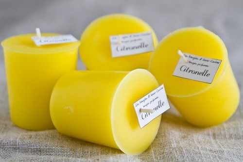 Bougies à la citronelle