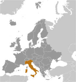 Italie dans le monde
