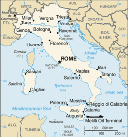 Italie dans le monde