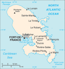 Martinique dans le monde