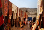 Rue colorée de Casablanca