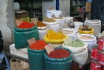 Sac d'épices au souk