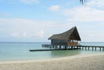 Cabane sur la plage