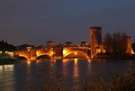 Castel Vecchio by night