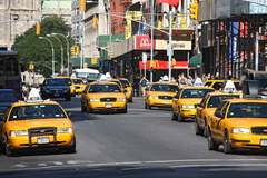 Taxis à New York