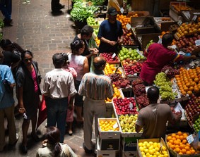Photo Le marché central de Port Louis